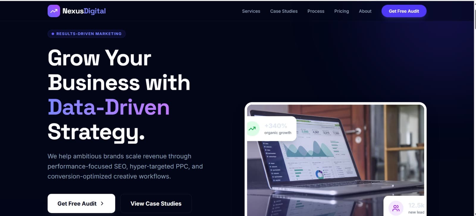Digital Marketing Agency Website